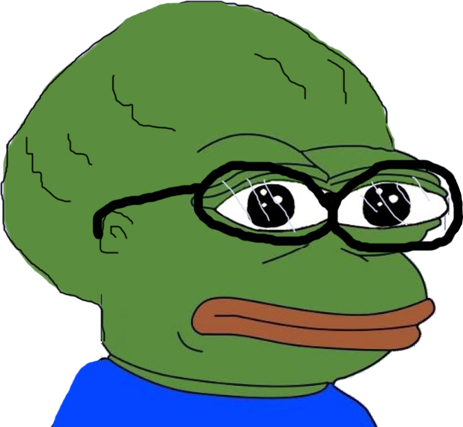 Pepethe Frog Sad Expression.png