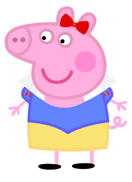 Peppa Pig Cartoon Character