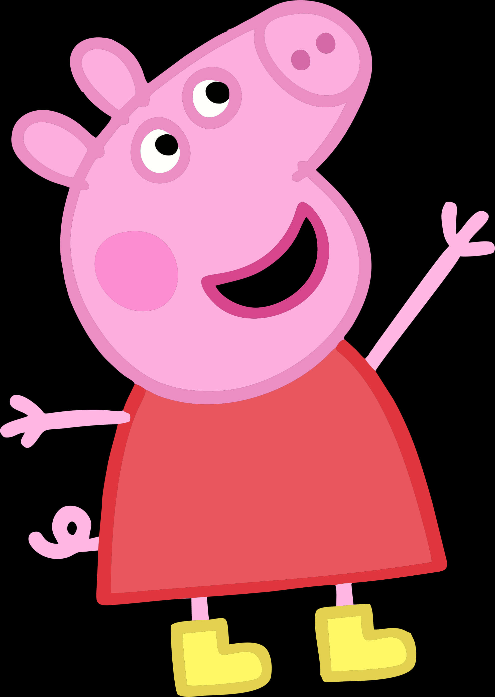 Peppa Pig Cartoon Character