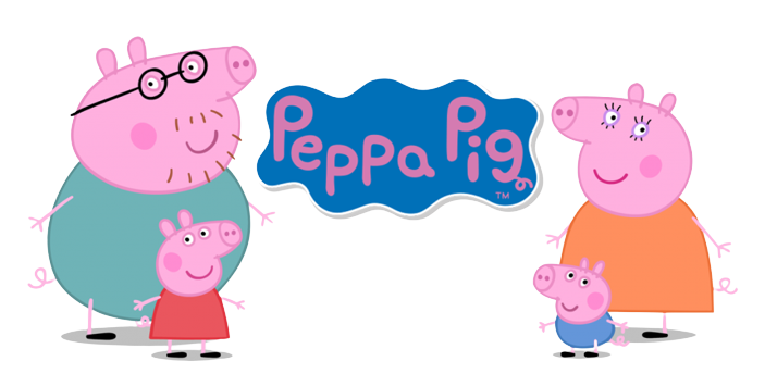 Peppa Pig Family Illustration