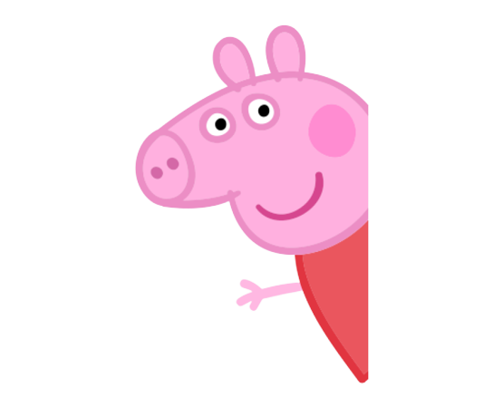 Peppa Pig Smiling Portrait