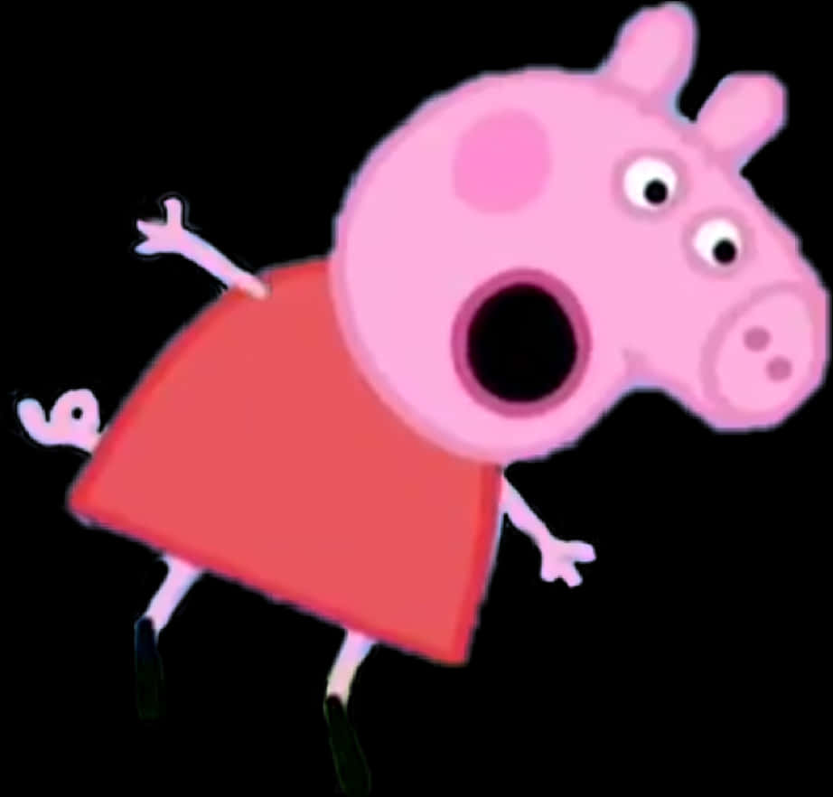 Peppa Pig Surprised Expression