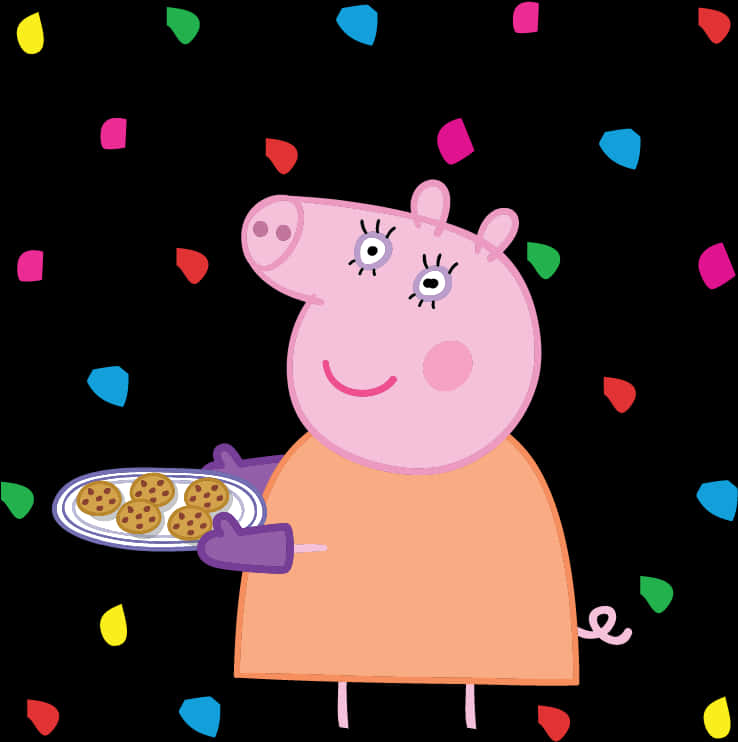 Peppa Pig With Cookies Celebration