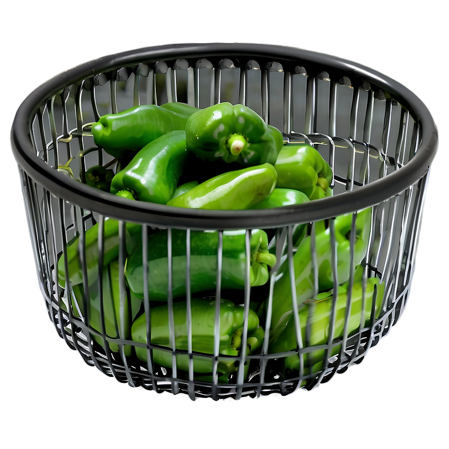 Pepper Basket Png Dmp59