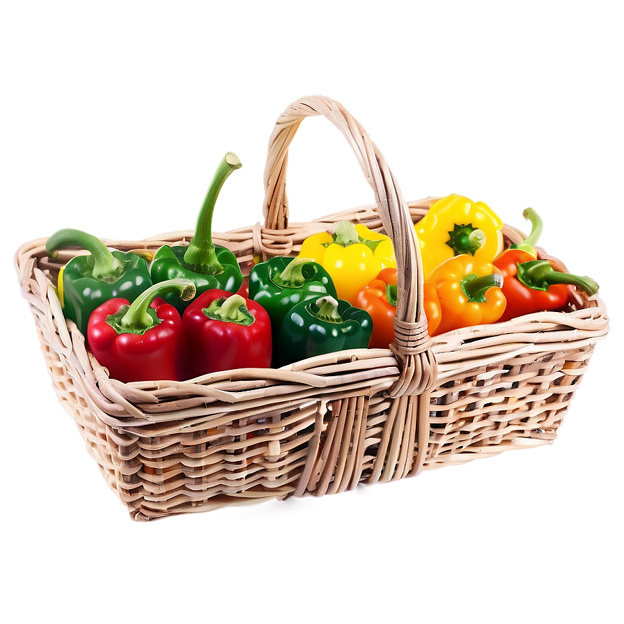 Pepper Basket Png Yqm