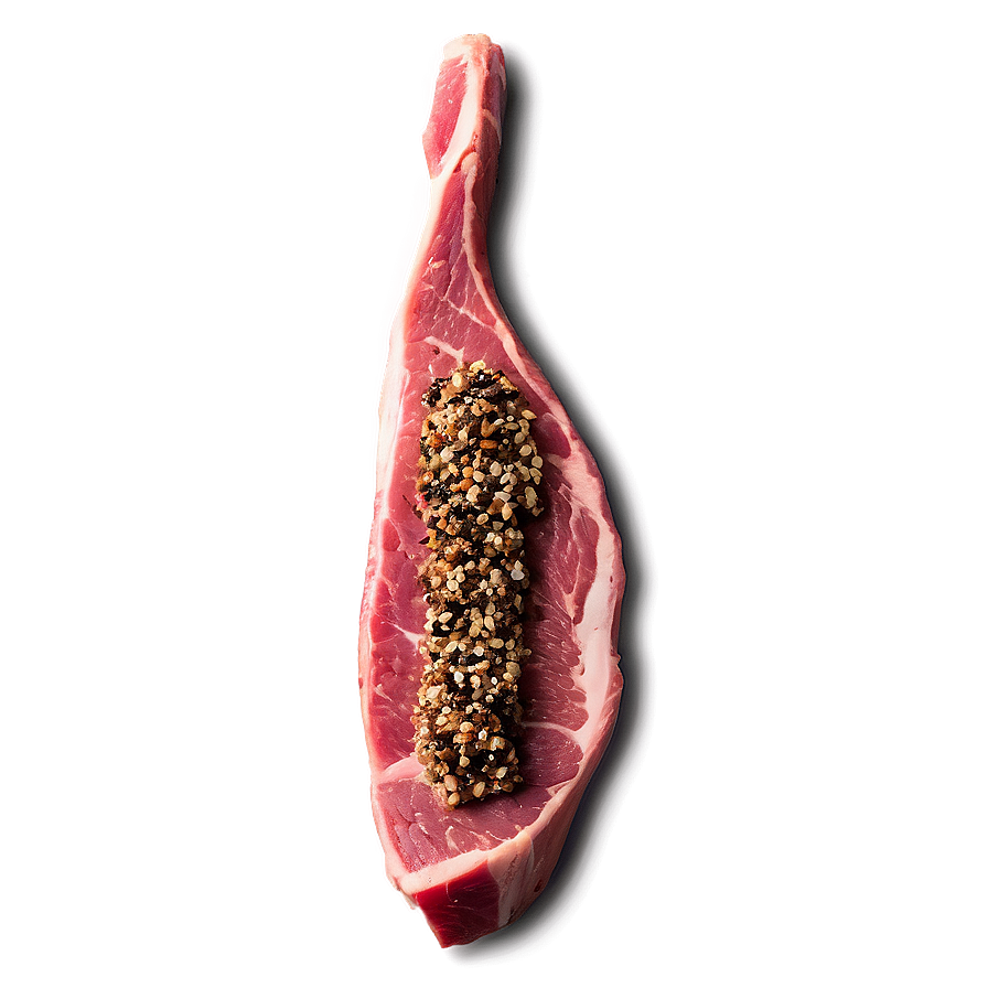 Peppercorn Crusted Steak Png Tcu5