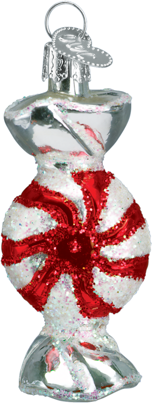 Peppermint Candy Christmas Ornament