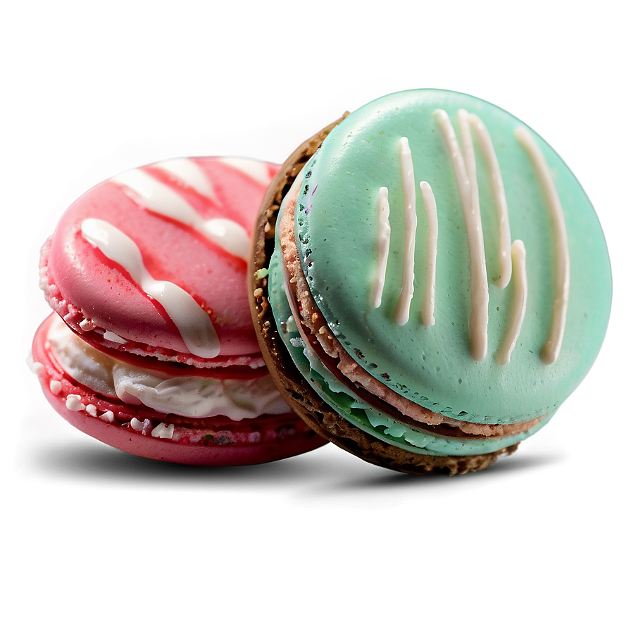 Peppermint Macaron Png 68