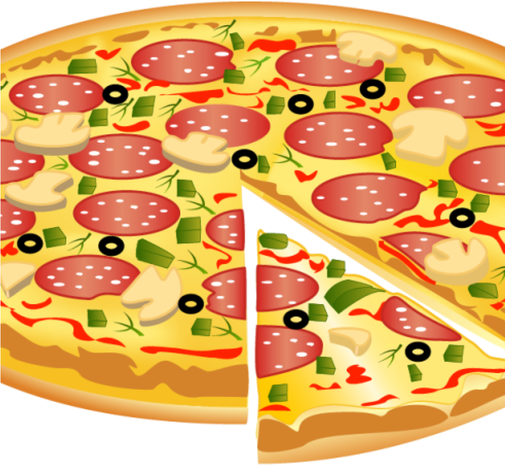 Pepperoni Pizza Clipart