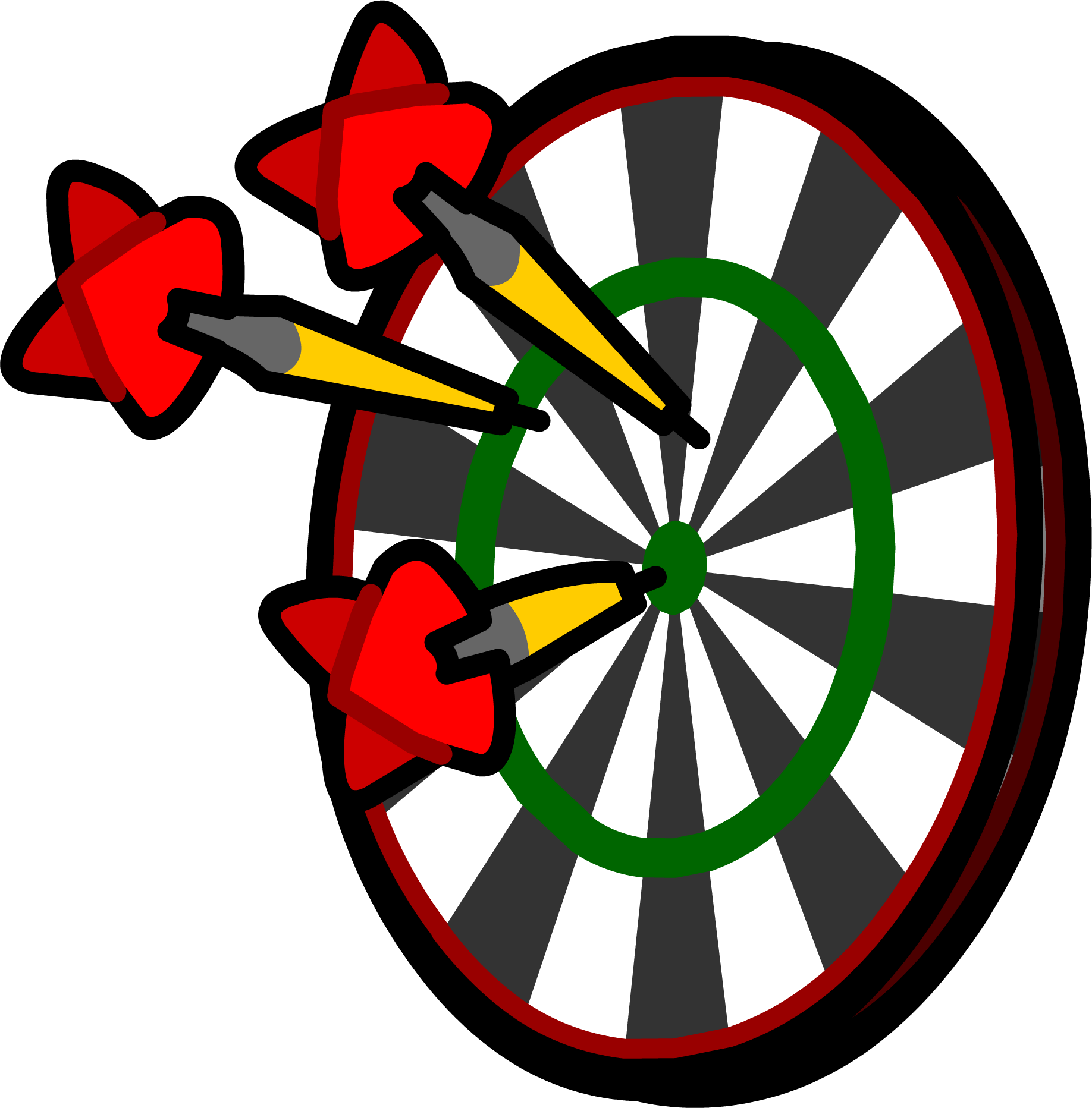 Perfect Dart Throw Target