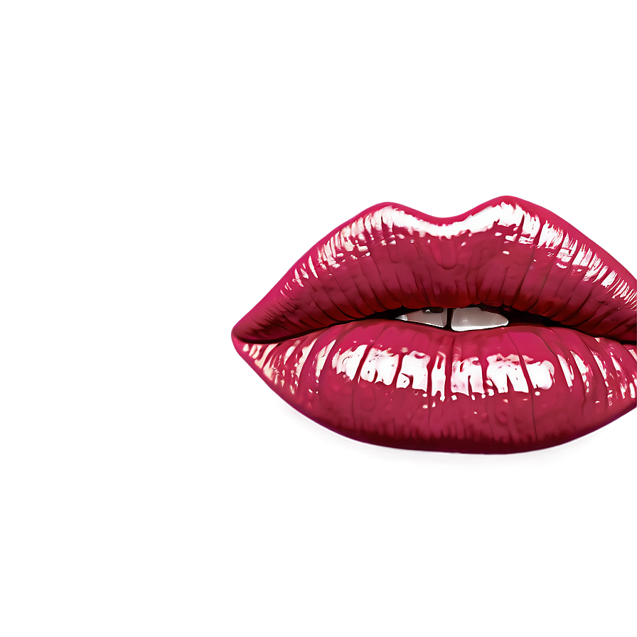 Perfect Glossy Lips Png 06212024