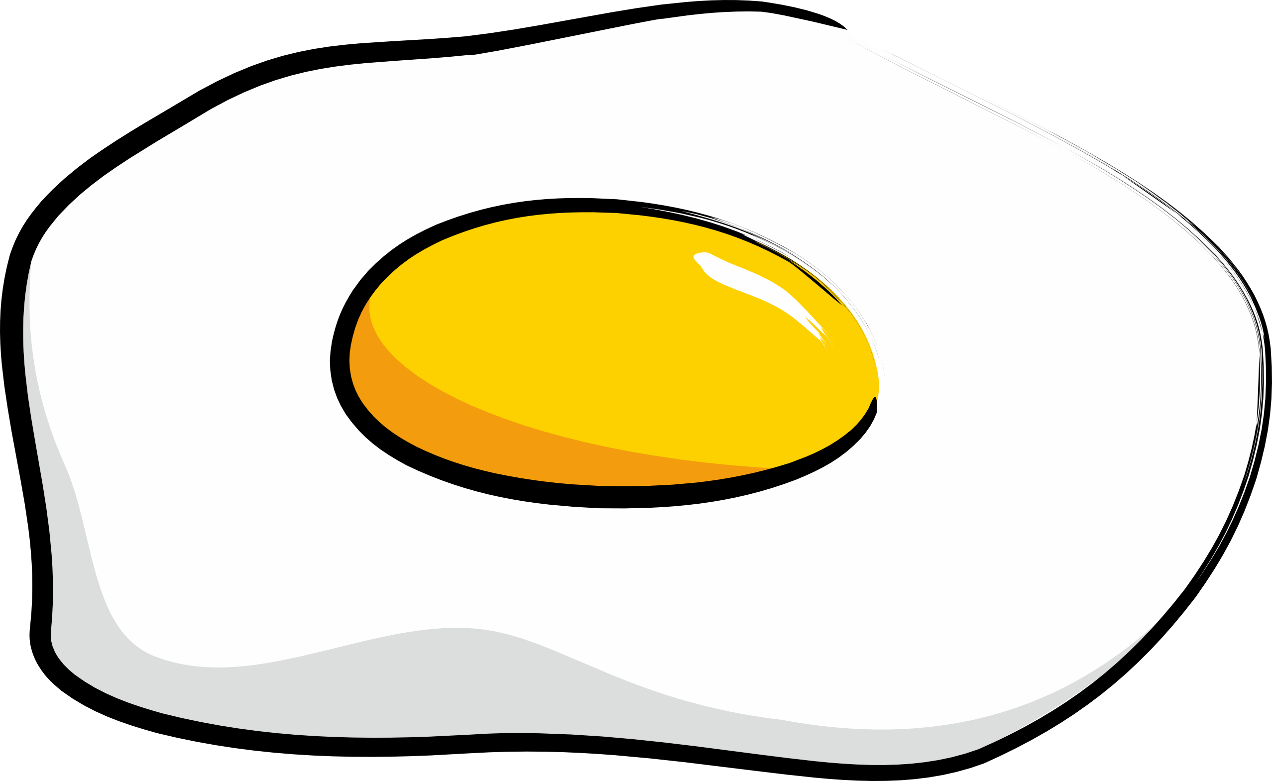 Perfectly Fried Egg Clipart