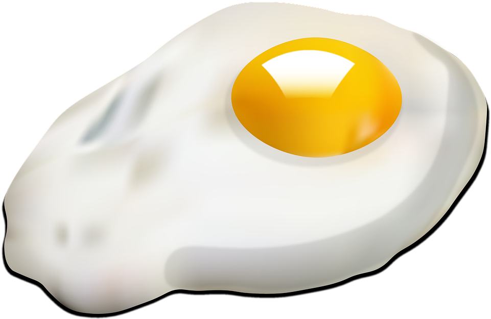 Perfectly Fried Egg Illustration