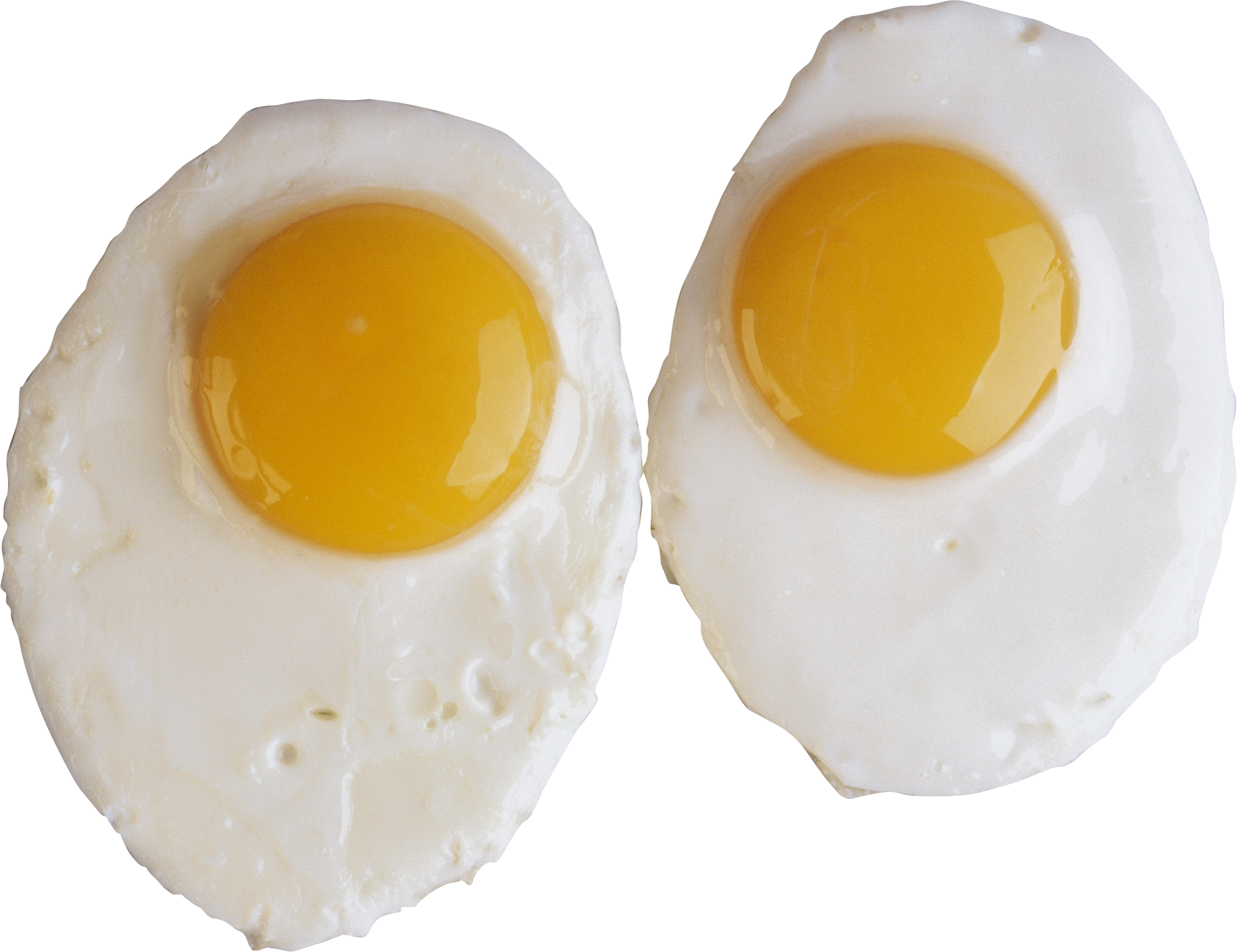 Perfectly Fried Eggs Transparent Background