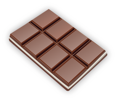 Perfectly Squared Chocolate Bar