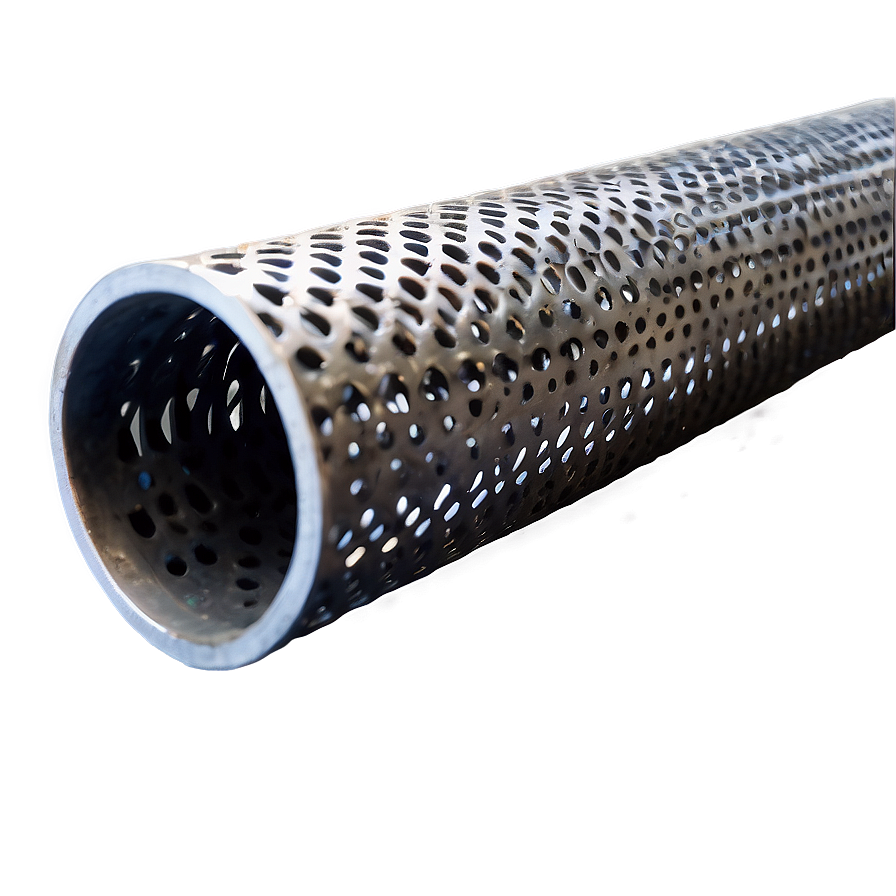 Perforated Metal Pipe Png 05252024