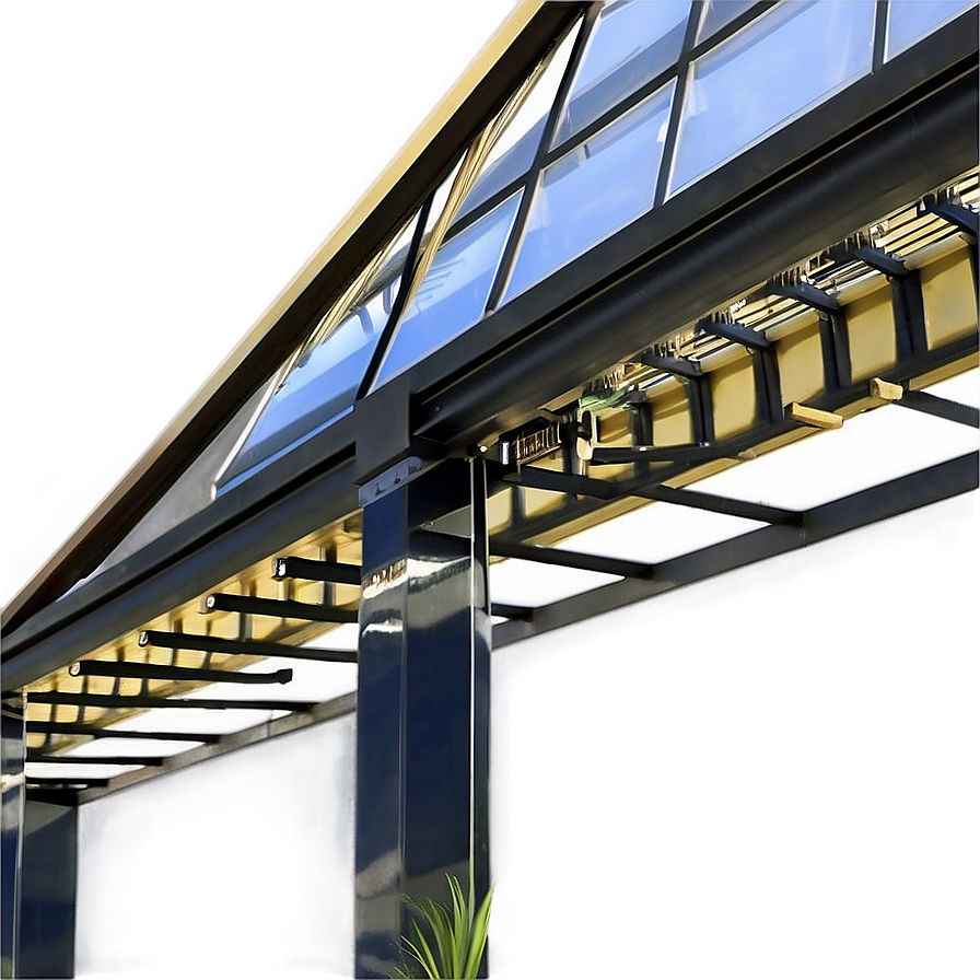 Pergola With Glass Roof Png Gvj67