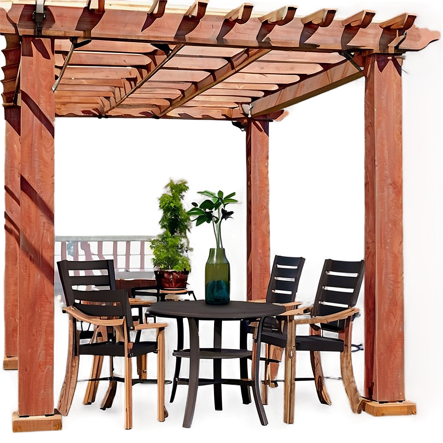 Pergola With Retractable Sides Png 60