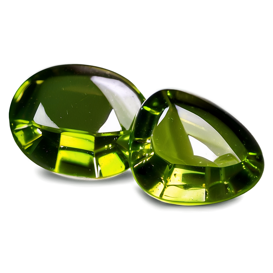 Peridot Cabochon Png 5