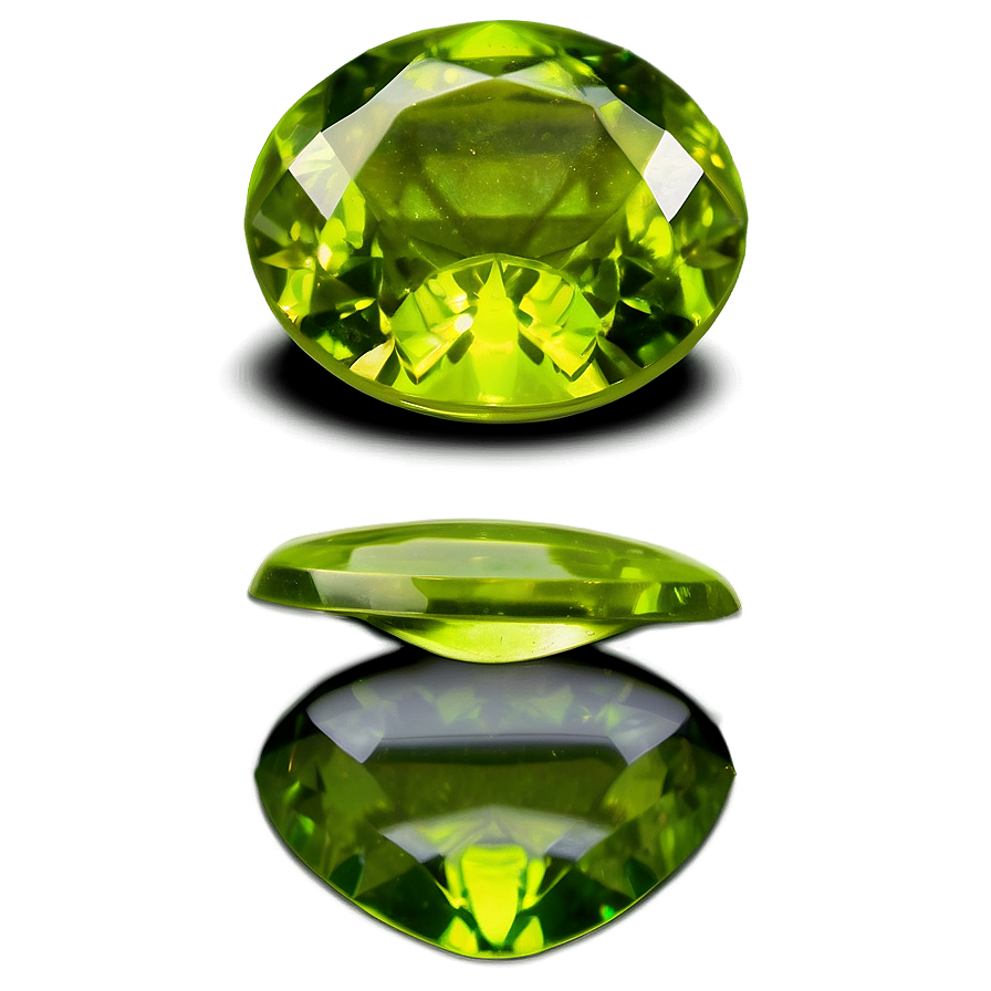 Peridot Cabochon Png Hlq10