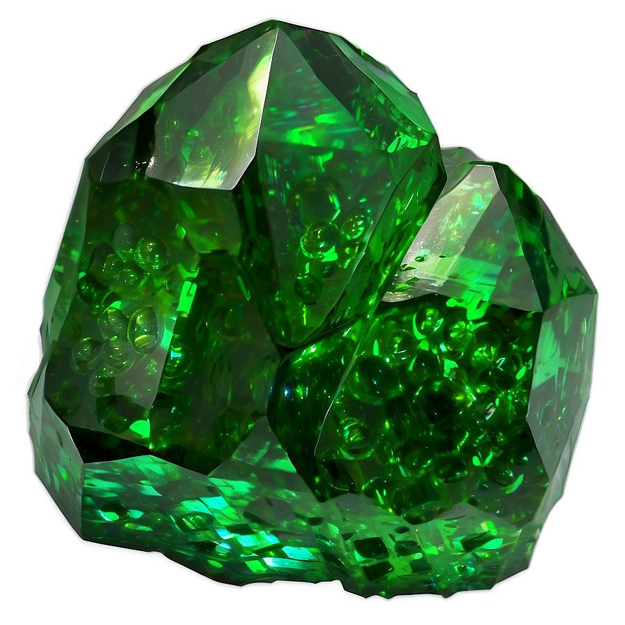 Peridot Cluster Png 40