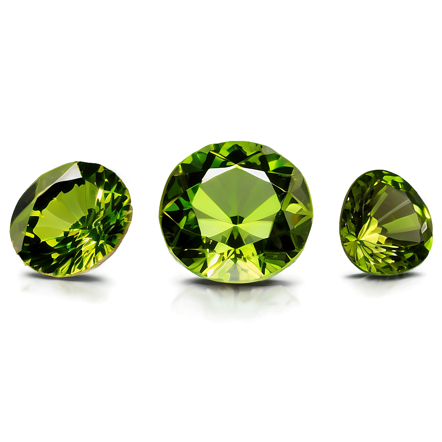 Peridot Loose Stones Png Fny