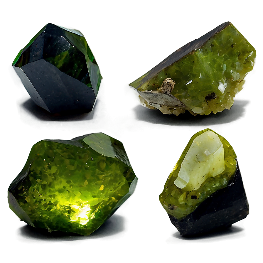 Peridot Mineral Specimen Png 06242024