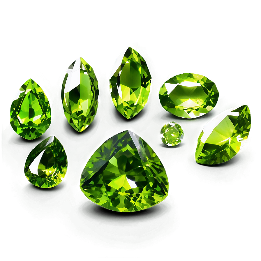 Peridot On Dark Background Png Ffu40