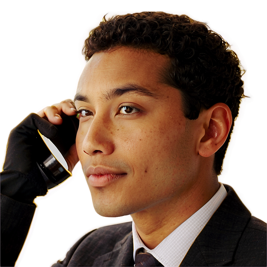 Person On Phone Png Gmr