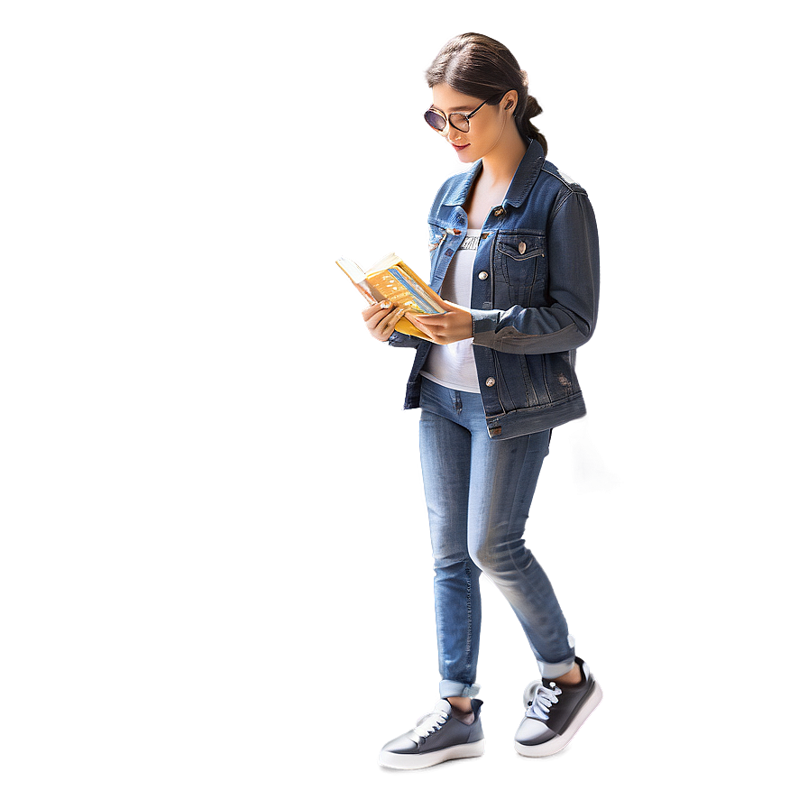 Person Reading Book Png 91