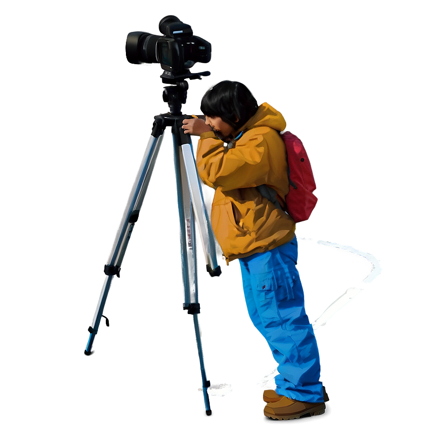 Person With Camera Png Dmt