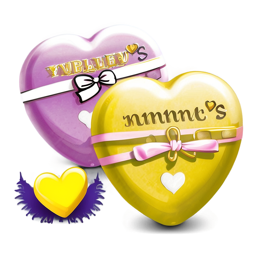 Personalized Candy Hearts Png 06212024