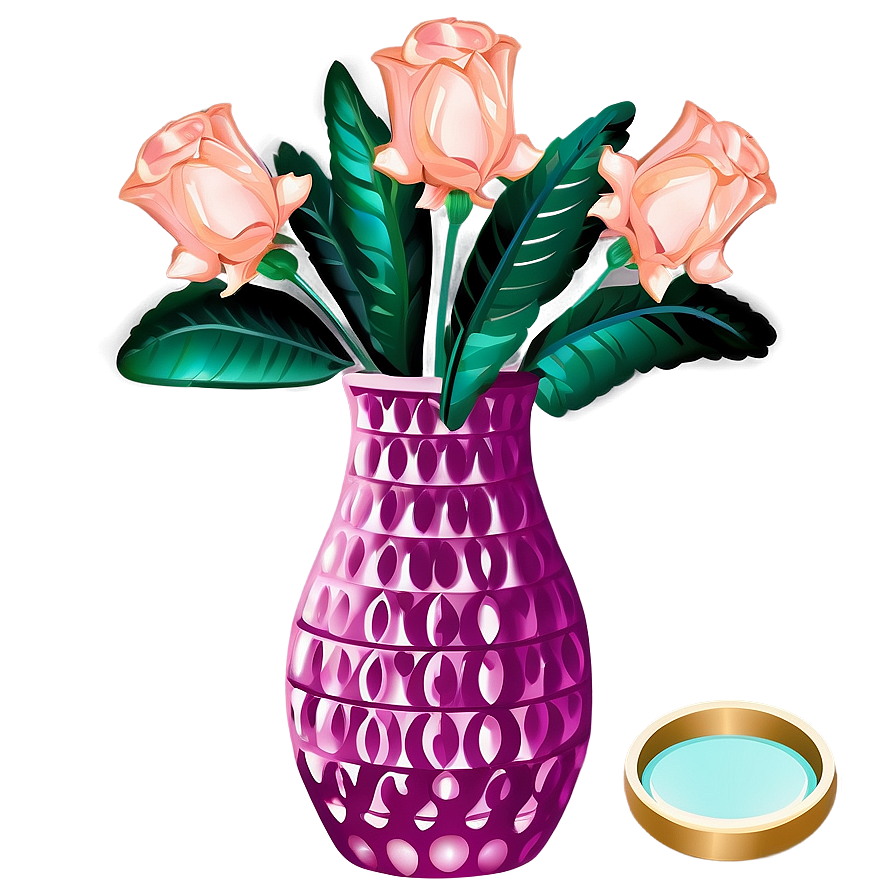 Personalized Flower Vase Png 06122024