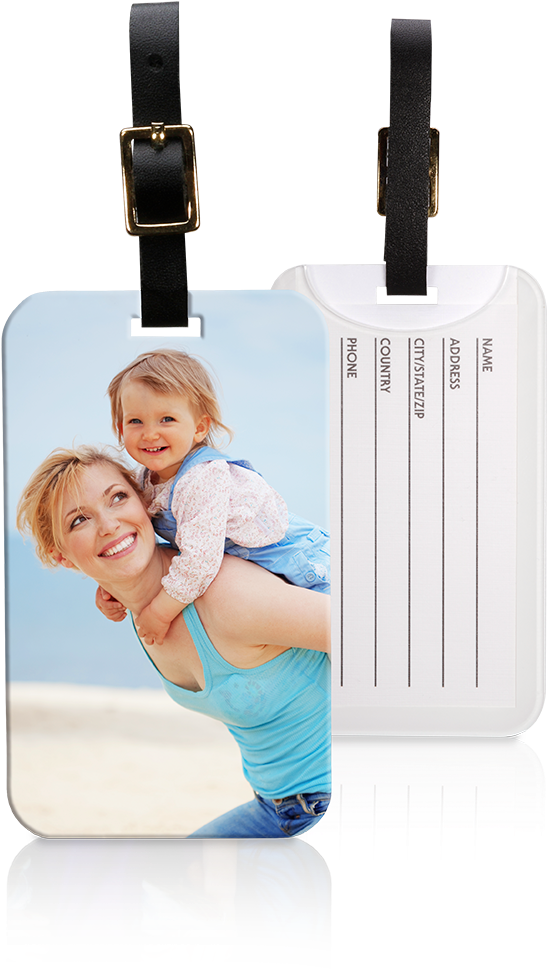 Personalized Luggage Tagwith Photo