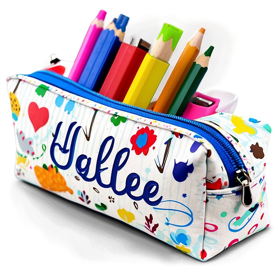 Personalized Pencil Case Png 24