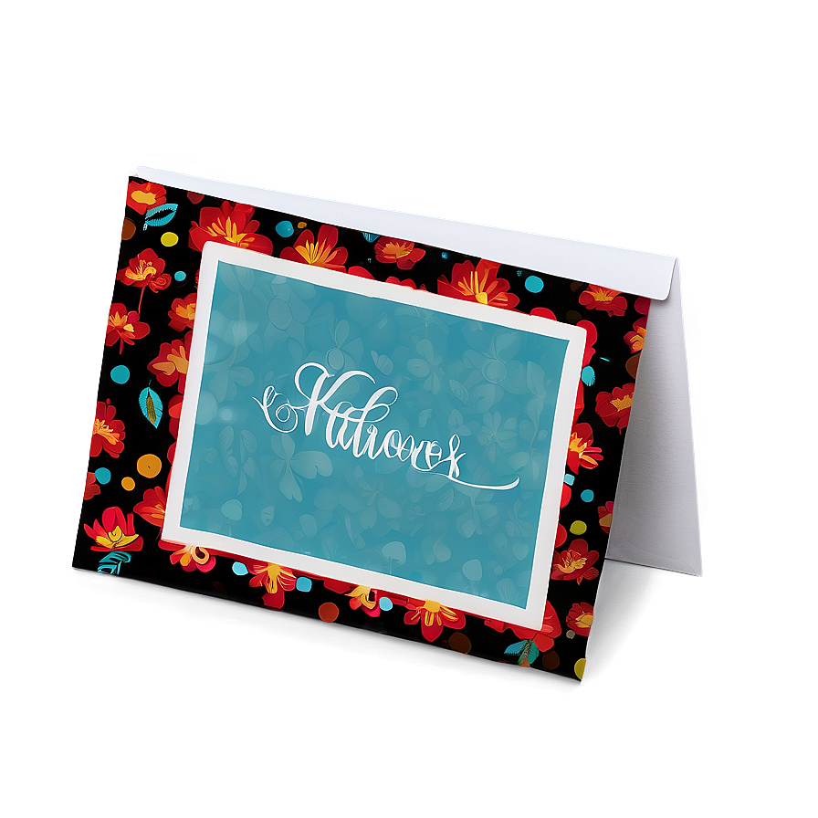 Personalized Photo Greeting Card Png 90