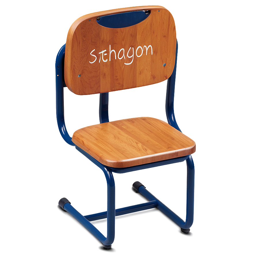 Personalized School Chair Png Rqc