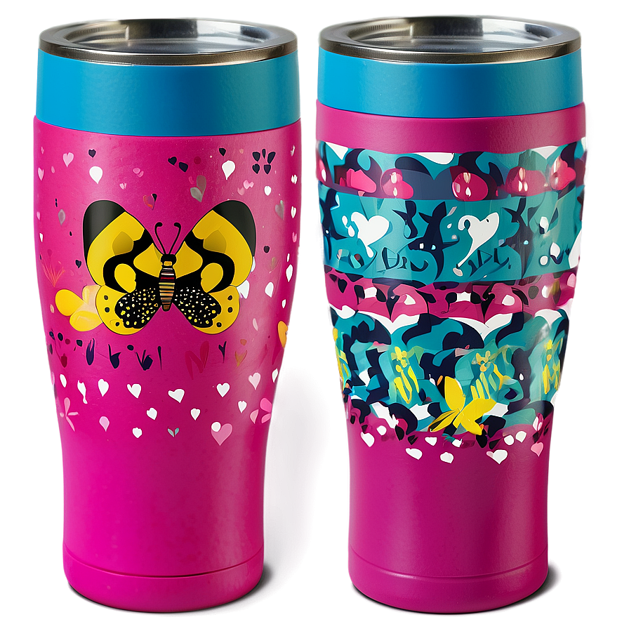 Personalized Tumbler Art Png 8