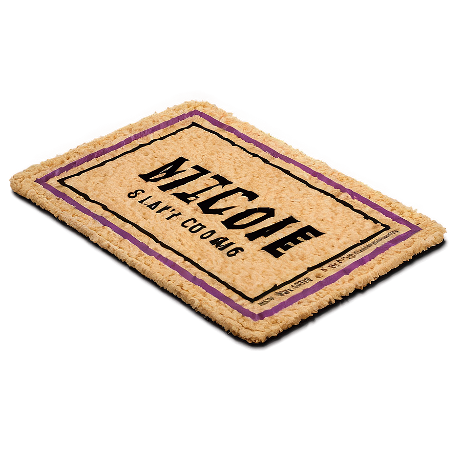 Personalized Welcome Mat Png 34