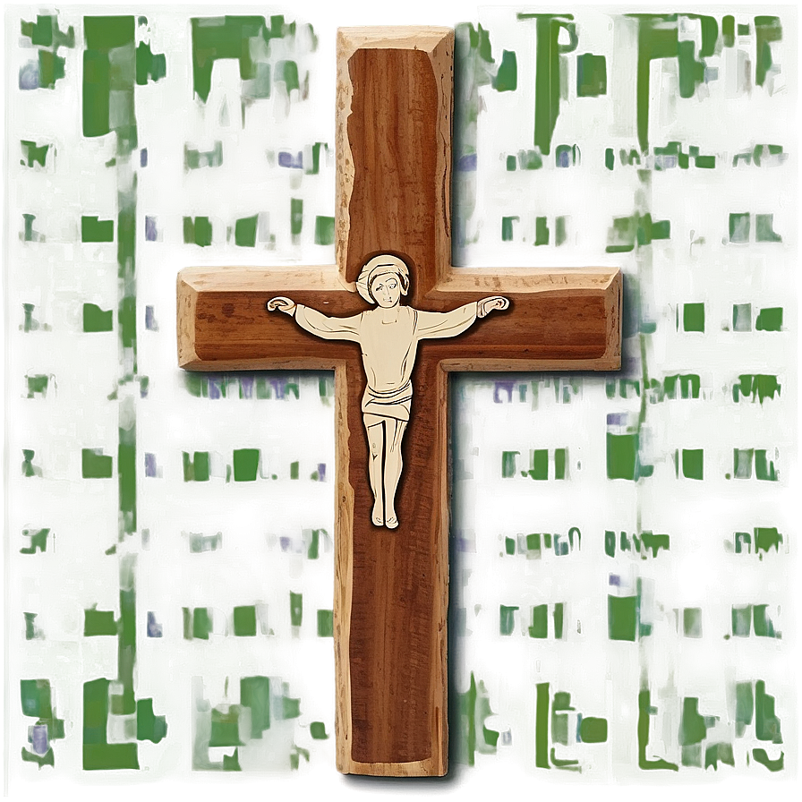 Personalized Wooden Cross Png Dci