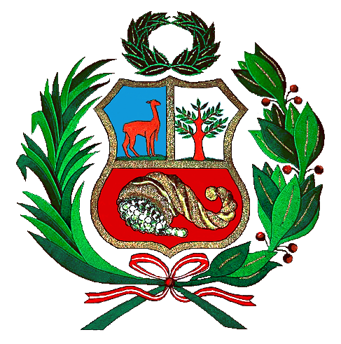 Peruvian Coatof Arms Illustration