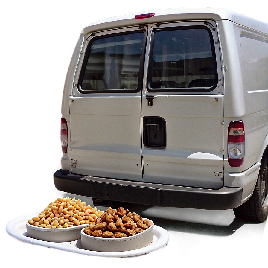 Pet Food Delivery Van Png Cal