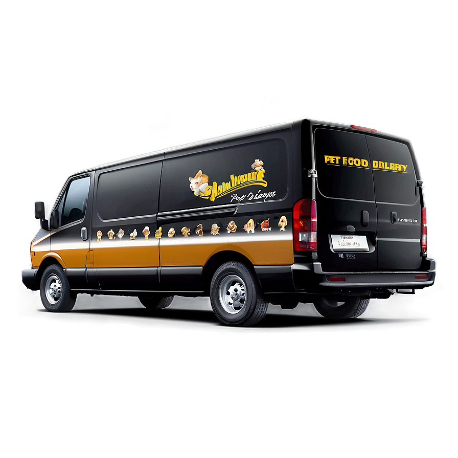 Pet Food Delivery Van Png Mck99