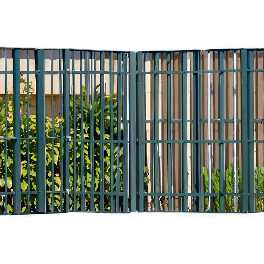 Pet-friendly Metal Fence Designs Png Pnf