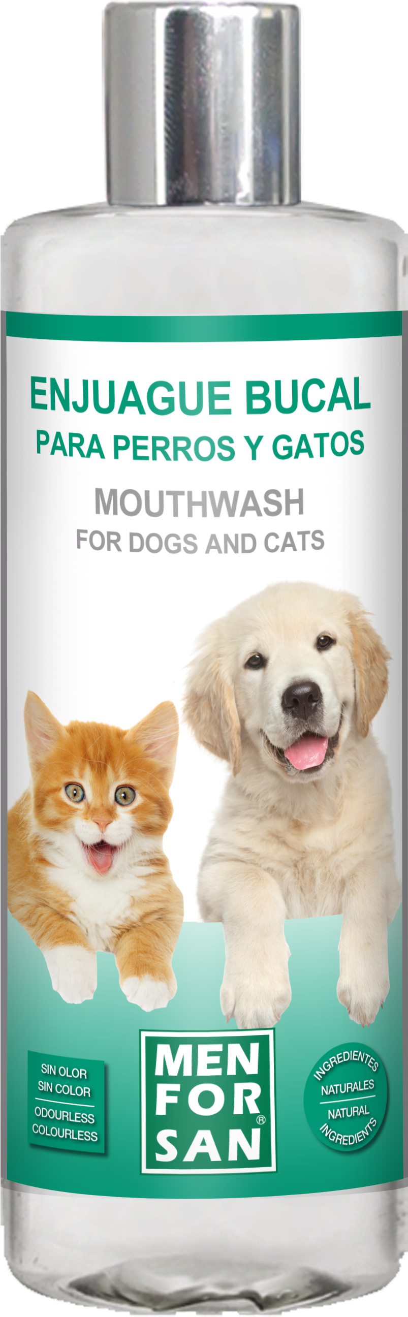 Pet Mouthwash Dogs Cats Menforsan