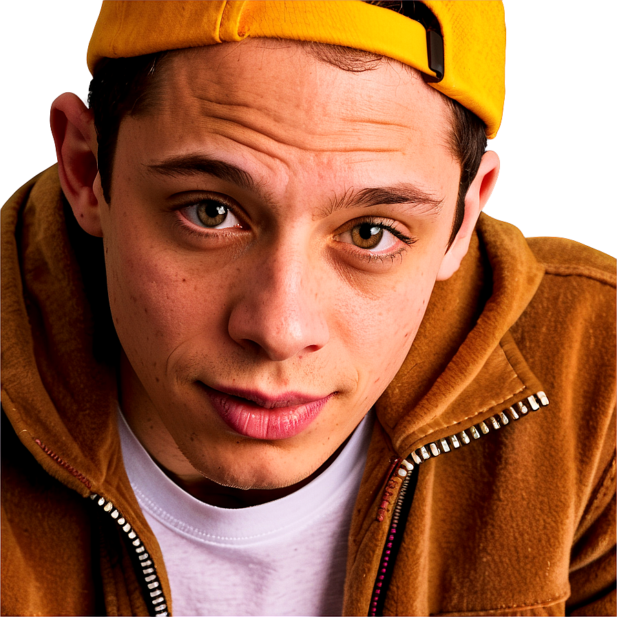 Pete Davidson Close-up Png 29