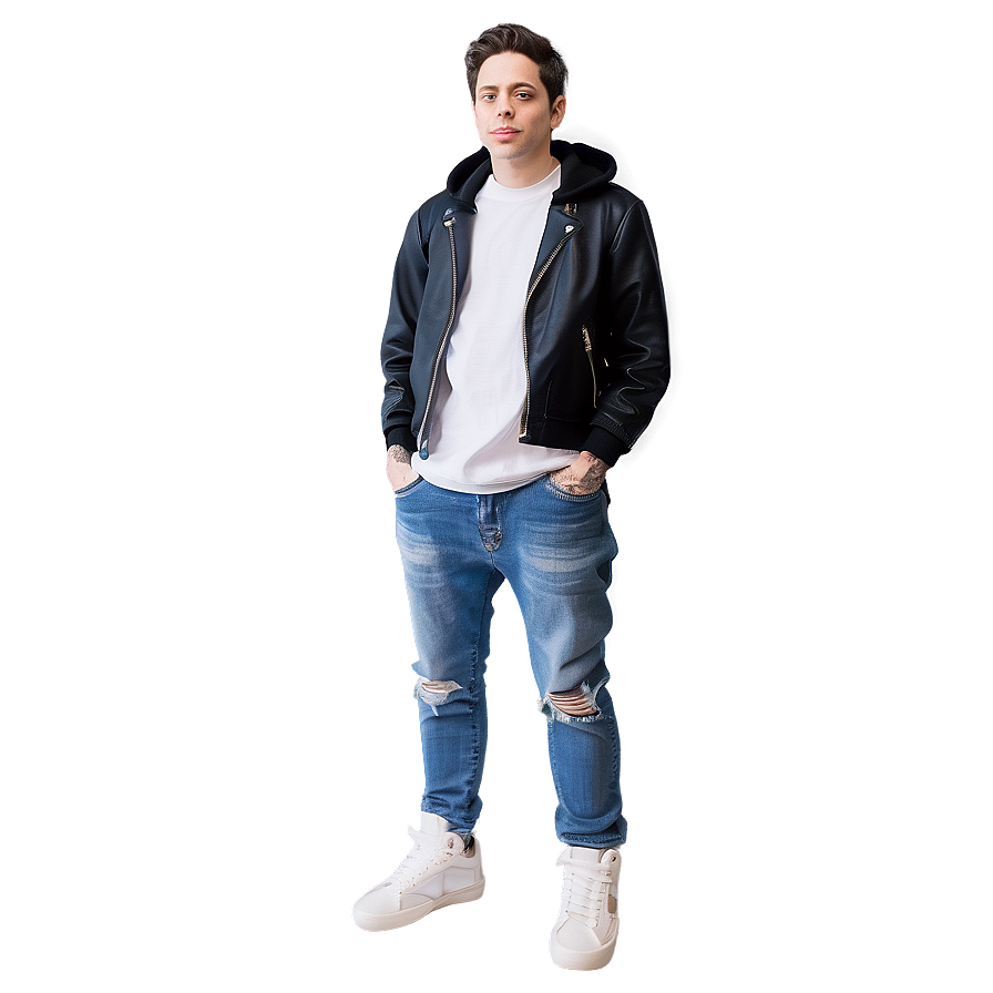 Pete Davidson In Jeans Png Msl