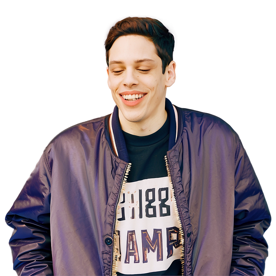 Pete Davidson Laughing Png Tro