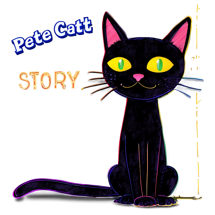 Pete The Cat Bedtime Story Png 36