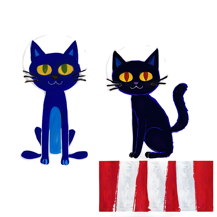 Pete The Cat Illustration Png 74